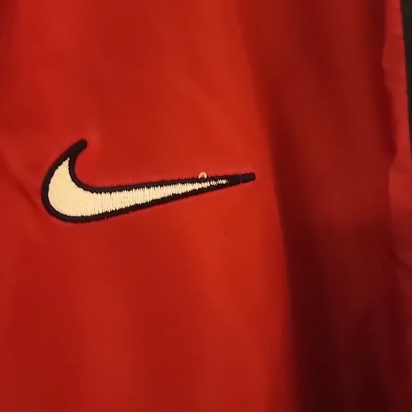 Vintage Nike windbreaker men's zip-up red size large - Picture 4 of 8